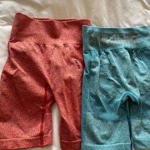 Lightly worn gymshark flex biker shorts
